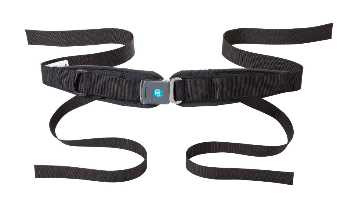 Bodypoint FourPoint CenterPull Padded Hip Wheelchair Belts